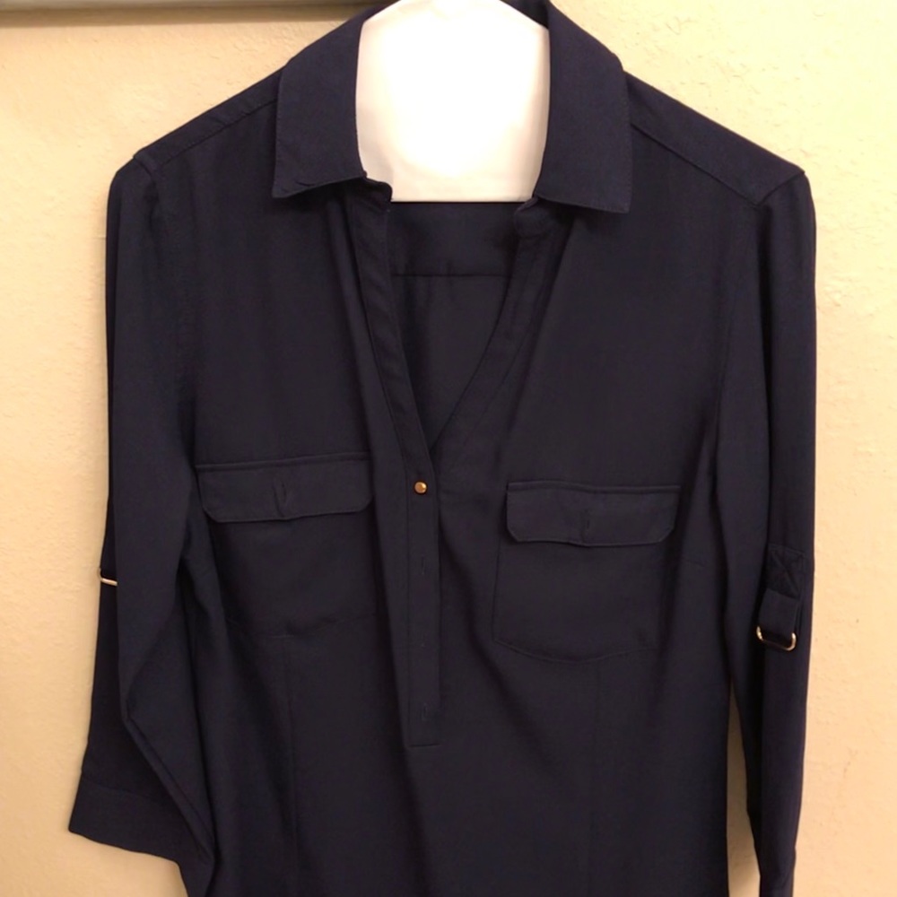 Skies Are Blue Blouse
